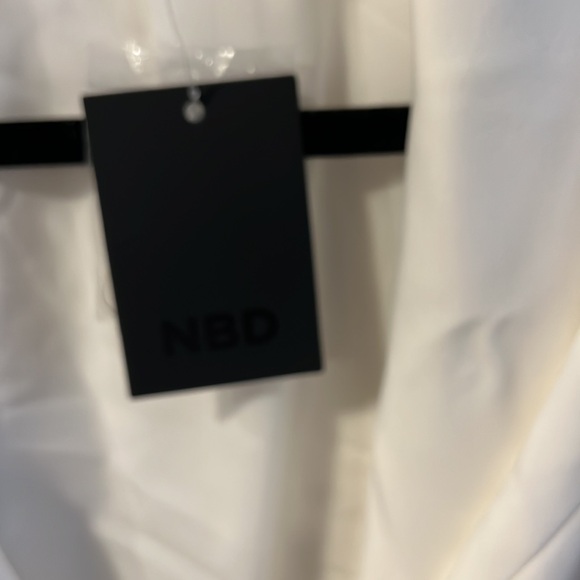 White Blazer Dress - Picture 4 of 4